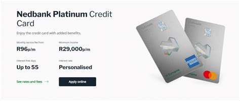 nedbank platinum credit card allocations Get automatic basic travel insurance cover of up to R3 000 000 on the Nedbank Platinum Credit Card and up to R2 000 000 on the Nedbank Gold Credit Card when you buy
